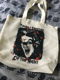 Creature of the night tote bag