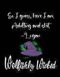 Signed copy wolfishly wicked by Jennifer Carter