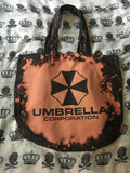 Umbrella corporation bleached tote bag