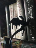 Dragon bookshelf silhouette acrylic