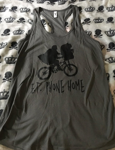 Phone home ￼racerback tank top