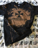 Umbrella corp bleached shirt