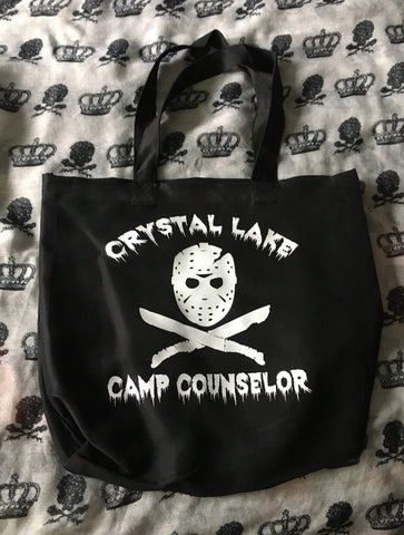 Camp counselor tote bag