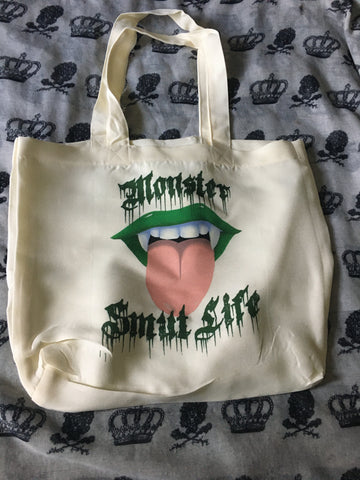 Monster smut life tote bag