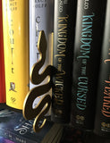 Snake bookshelf silhouette wood