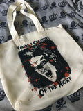 Creature of the night tote bag