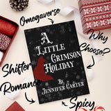 Signed copy A Little Crimson Holiday by Jennifer Carter (novella)