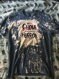 Just a ghoul bleached shirt