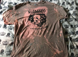 Killer clowns gray bleached shirt