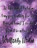 Signed copy wolfishly wicked by Jennifer Carter