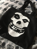 Skull tote bag