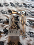 Drink up witches 16oz frosted glass tumbler