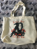 Crow tote bag