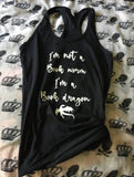 Book dragon ￼racerback tank top