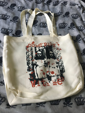 Come play with me tote bag