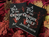 Signed copy A Tale of the Crimson Wolf by Jennifer Carter (old cover)