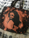 Crow bleached tote bag