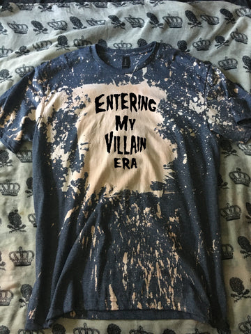 Villain era bleached shirt