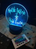 Friend LED light sign