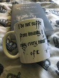 Edgar Allan Poe quote mug