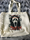 Make you scream tote bag