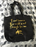 Not enough tote bag