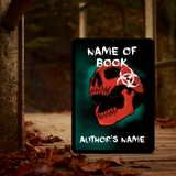 Biohazard skull premade ebook cover