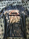 Murder corp bleached shirt