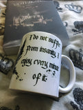 Edgar Allan Poe quote mug