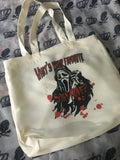 Scary movie tote bag