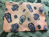 Pastel goth zipper pouch