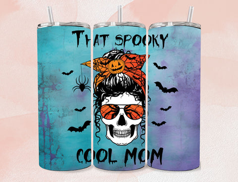 Spooky cool mom tumbler