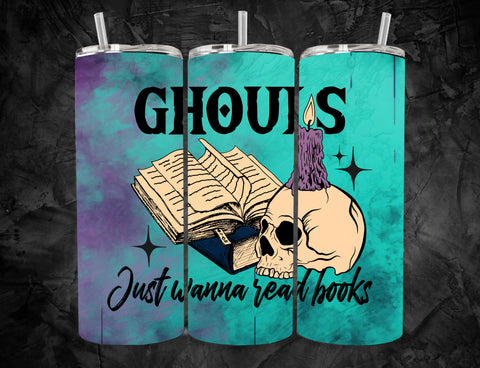 Ghouls just wanna read books tumbler