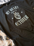 My heart belongs to October shirt