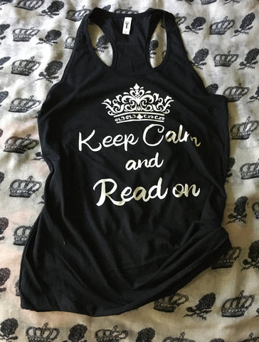 Read on ￼racerback tank top