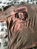 Killer clowns gray bleached shirt