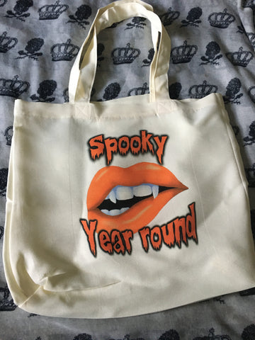 Spooky tote bag