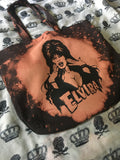 Mistress of darkness bleached tote bag