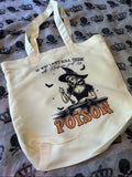 Poison tote bag