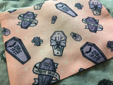 Pastel goth zipper pouch