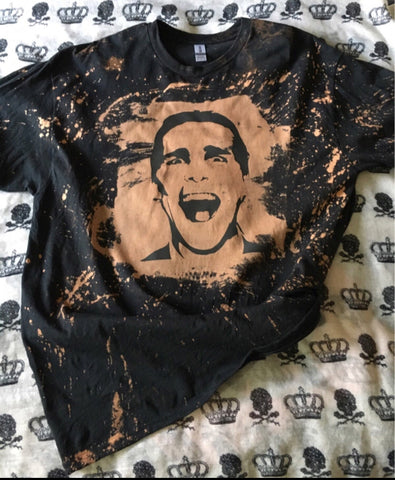 Patrick Bateman bleached shirt