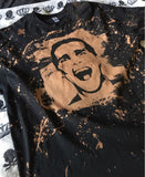 Patrick Bateman bleached shirt