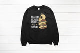 Because murder is wrong sweatshirt