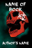 Biohazard skull premade ebook cover