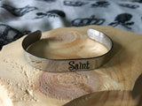 Sinner saint stainless steel bracelet