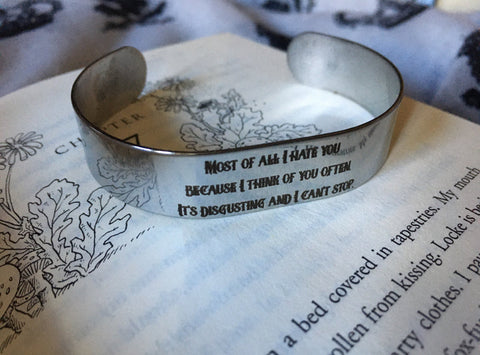 Bookish jewelry