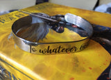 To whatever end stainless steel bracelet